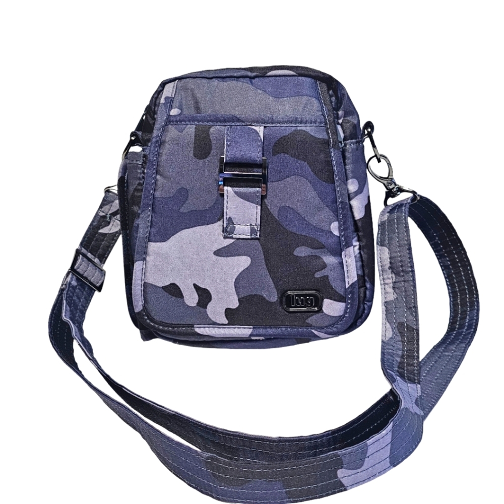 LUG Can Can Convertible Unisex Crossbody to Belt Bag Purse Adjustable